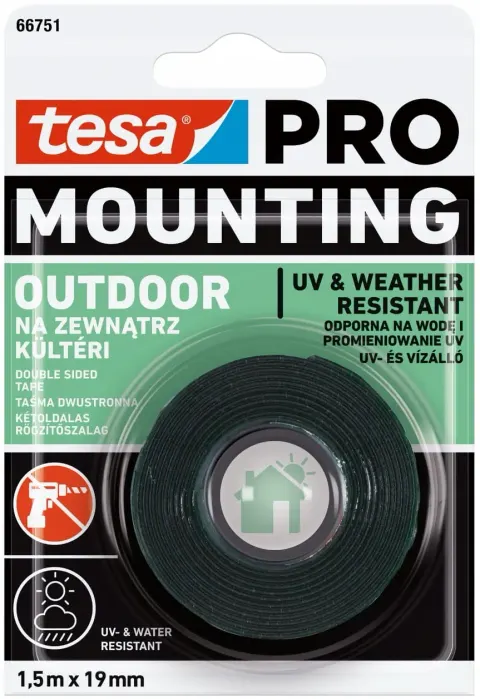 Taśma montażowa Tesa PRO Mounting Outdoor 1,5mx19mm
