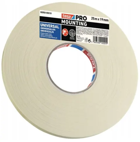 TESA Pro Taśma piankowa montażowa uniwersalna Mounting 25m x 19mm