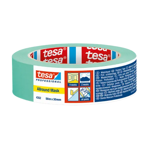 Taśma maskująca malarska tesa® Allround Mask 50m x 30mm