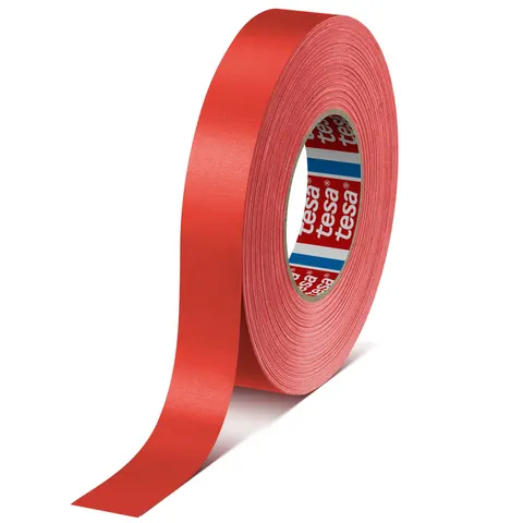 Taśma naprawcza tesa® Strong 50m x 25mm, czerwona