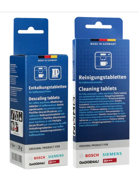 Zestaw tabletki czyszczące i odkamieniacz Bosch Siemens
