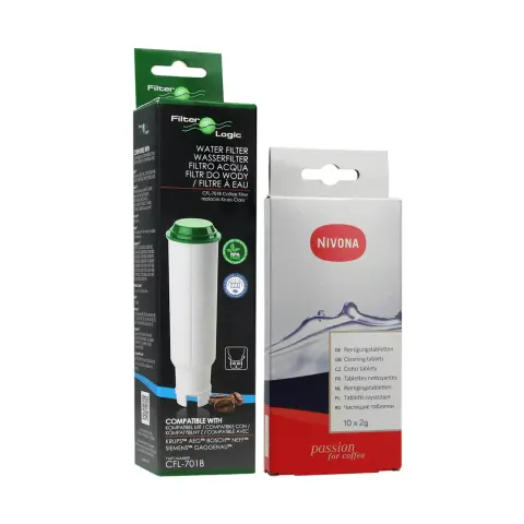 Filter Logic CFL-701 zamiennik Claris NIRF700 + NIVONA NIRT701 Tabletki czyszczące do ekspresu