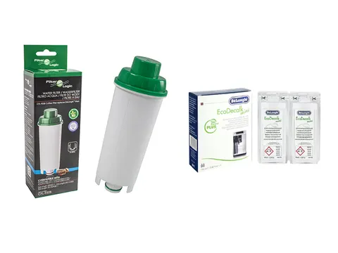 Filter Logic CFL-950B Filtr wody do ekspresów + DeLonghi EcoDecalk Odkamieniacz 2x100ml