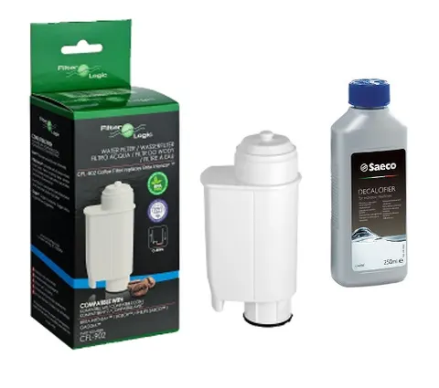 Filter Logic CFL-902B Filtr do ekspresów Philips Saeco + CA6700 Odkamieniacz 250ml