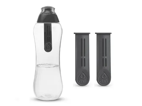 Dafi Butelka z 3 filtrami 0.5L Grafitowa