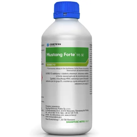 Mustang Forte 195 SE (florasulam, aminopyralid, 2,4-D) Corteva