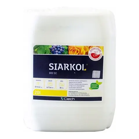 Siarkol 800 SC fungicyd siarkowy na mączniaka (siarka 800 g/l)