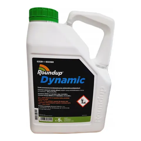 Roundup Dynamic 613 SL herbicyd totalny (glifosat 500 g/l)