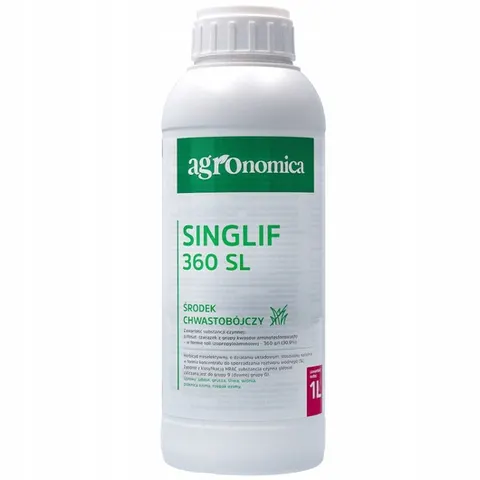 Singlif 360 SL 1 l – herbicyd totalny (glifosat 360 g/l)