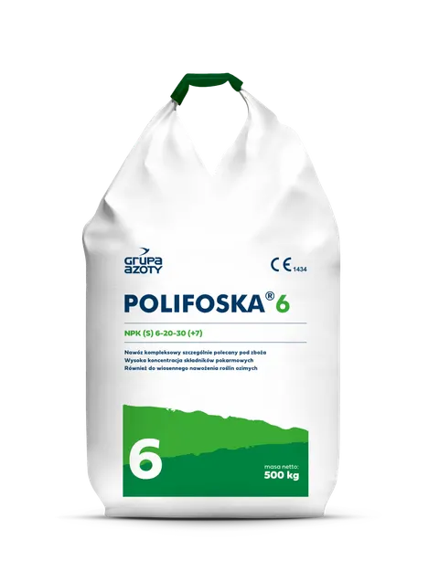 Polifoska 6 NPK 6-20-30 z siarką – nawóz wieloskładnikowy