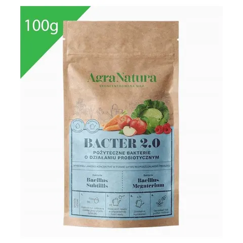AgraNatura Bacter 2.0 probiotyk bakterie glebowe 100 g