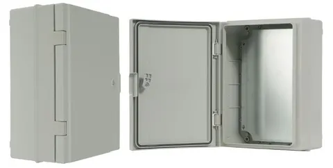 Obudowa hermetyczna 260 IP65, 265x355x152mm, z płytą montażową, drzwi nieprzezroczyste; C.1601, PAWBOL