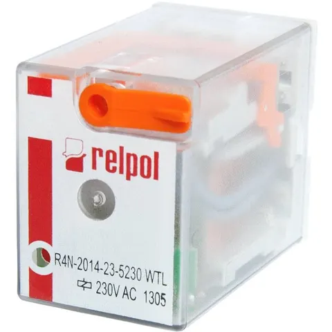 Przekaźnik elektromagnetyczny, przemysłowy, miniaturowy R4N-2014-23-5230-WT
