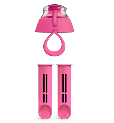 Dafi Zakrętka do butelki z 2 filtrami Flamingowa