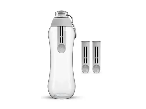 Dafi Butelka z 3 filtrami 0.5L Stalowa