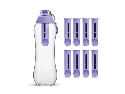 Dafi Butelka z 9 filtrami 0.5L Lawendowy