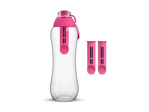 Dafi Butelka z 3 filtrami 0.5L Flamingowa
