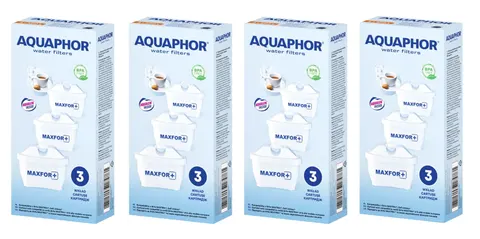 Aquaphor B100-25 MAXFOR+ 12 szt Filtry wody do dzbanków