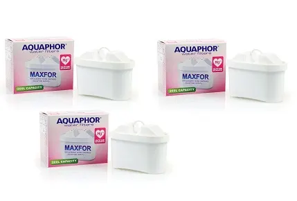 Aquaphor B25 MAXFOR Mg2+ magnezowy filtr wody do dzbanków 3 szt