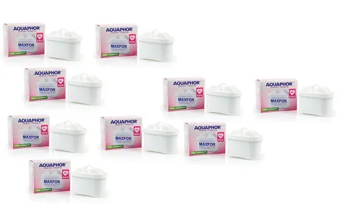 Aquaphor B25 MAXFOR Mg2+ magnezowy filtr wody do dzbanków 9 szt