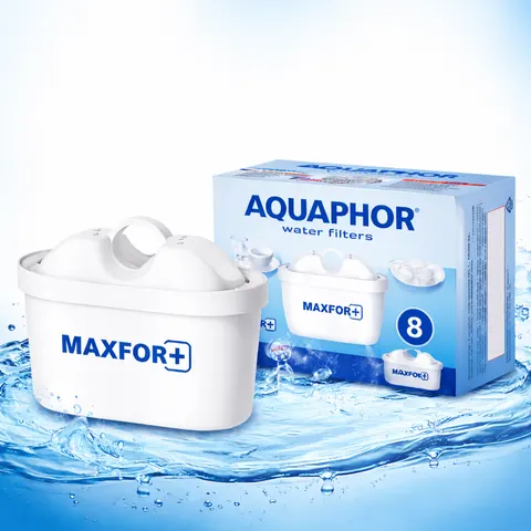 Aquaphor B100-25 MAXFOR+ Filtry wody do dzbanków 8 szt