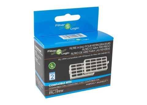 Filter Logic FFL-199W Filtr powietrza do lodówek Whirlpool Microban BOX (2 szt)