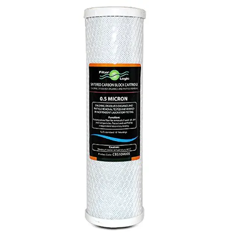 Filter Logic CBS10M005 Filtr węglowy 10 cali 0,5 mikrona (0,5µm) HIGH GRADE