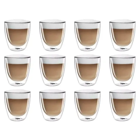 Filter Logic CFL-660B Szklanki termiczne do cappuccino 220 ml 12 szt.