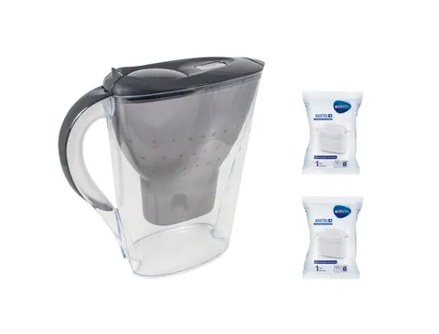Brita Marella MX GRAFIT Dzbanek do wody 2,4L filtr 2szt Brita MAXTRA PLUS