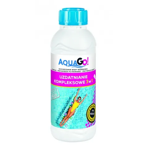 AQUA GO Uzdatnianie kompleksowe 3w1 BASO CRYSTAL, 1 l