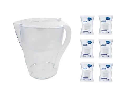 Brita Marella XL BIAŁY Dzbanek do wody 3,5L filtr 6szt Brita MAXTRA PLUS