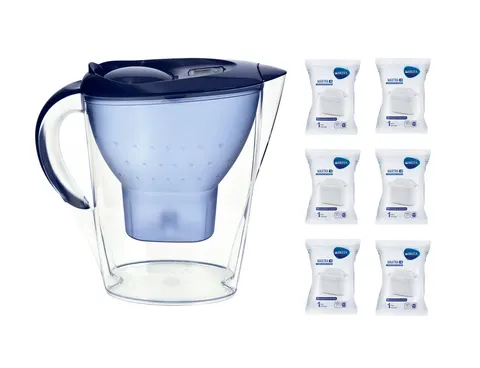 Brita Marella XL NIEBIESKI Dzbanek do wody 3,5L filtr 6szt Brita MAXTRA PLUS