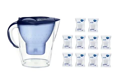 Brita Marella XL NIEBIESKI Dzbanek do wody 3,5L filtr 10szt Brita MAXTRA PLUS