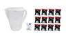Brita Marella XL BIAŁY Dzbanek do wody 3,5L filtr 1szt Brita MAXTRA PLUS + 12szt FL402h