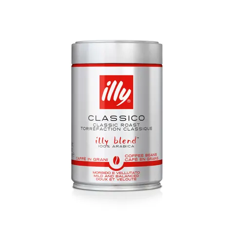 Illy Classico kawa ziarnista 250 g - wersja Włoska!