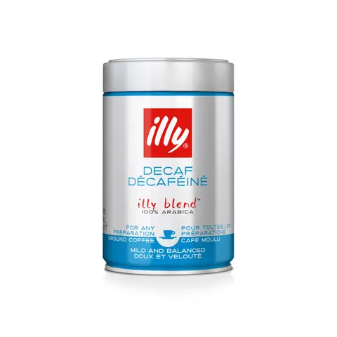 ILLY Bezkofeinowa DECAF kawa mielona 250g