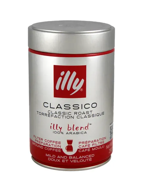 Illy Filtered 250g Kawa mielona - wersja włoska!