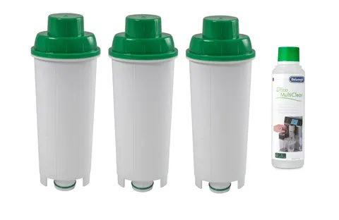 Zestaw DeLonghi CFL-950B FilterLogic filtr 3 szt + ECO MultiClean DLSC550 250ml