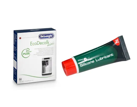 Zestaw DeLonghi odkamieniacz DLSC200 2x100ml + CFL-650 FilterLogic smar 10g
