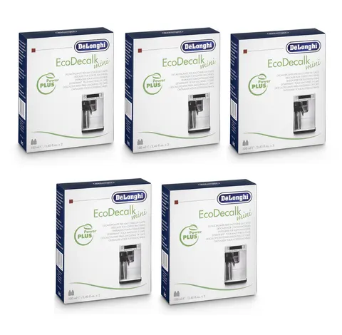 DeLonghi odkamieniacz DLSC200 2x100ml 5 szt Ecodecalk