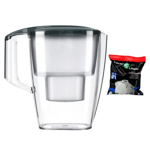 Dafi START 4,0L STALOWY Dzbanek do wody filtr 1 szt Filter Logic FL-402H