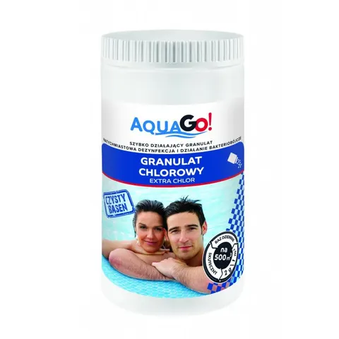 AQUA GO Granulat chlorowy EXTRA CHLOR, 1 kg
