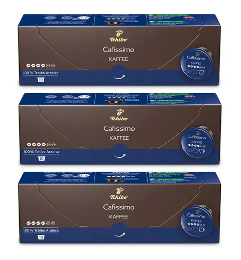 Kawa w kapsułkach Tchibo Cafissimo Kraftig Intense Aroma 30 kapsułek