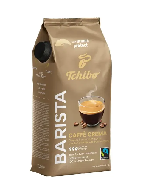 Tchibo Barista Caffe Crema 1kg Kawa ziarnista