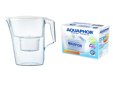 Aquaphor Time Biały Dzbanek do wody 2,5L filtr 1 szt B100-25 Maxfor