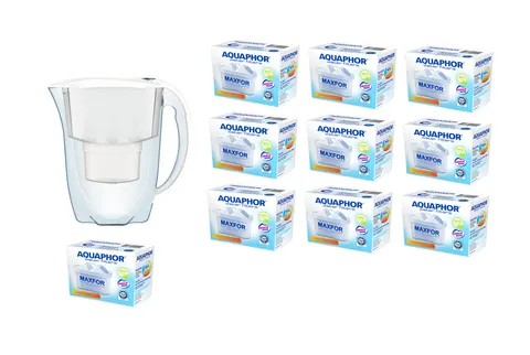Aquaphor Amethyst Biały Dzbanek do wody 2,8L filtr 10 szt B100-25 Maxfor