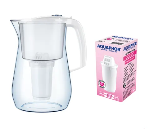 Aquaphor Provence Biały Dzbanek do wody 4,2L filtr 1 szt A5 Mg
