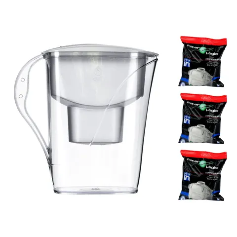 Dafi START 3,3L BIAŁY Unimax Dzbanek do wody filtr 3 szt FilterLogic FL-402