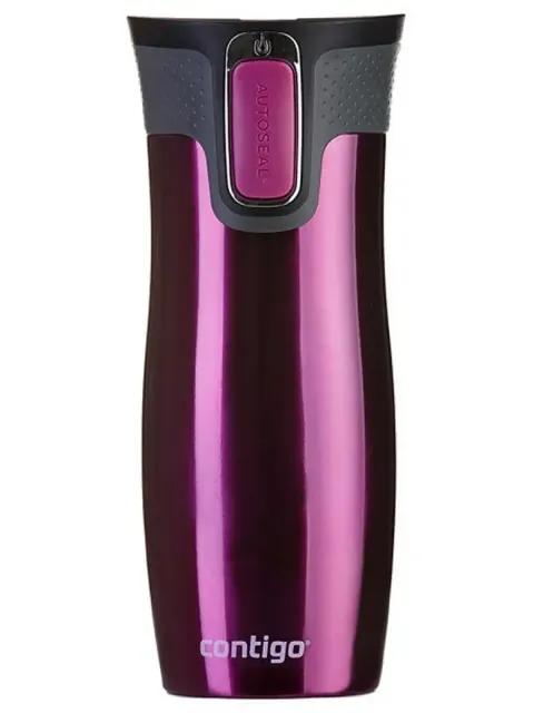 Contigo Autoseal West Loop kubek termiczny malinowy (rasberry) 470 ml
