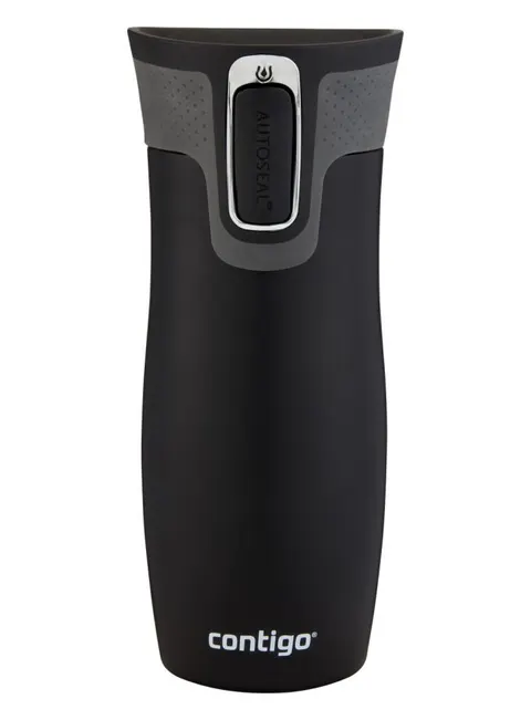 Contigo Autoseal West Loop kubek termiczny matowa czerń (matte black) 470 ml